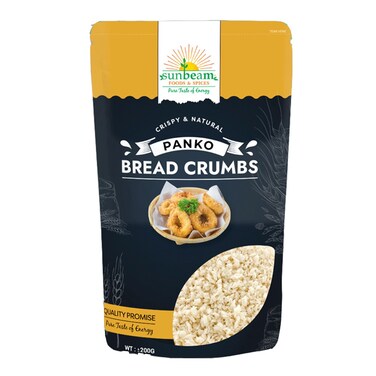 Sunbeam Panko Bread Crumbs Pouch 200g