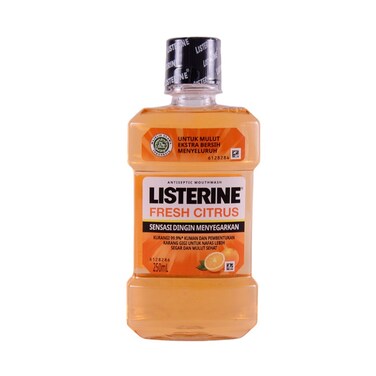 Listerine Mouth Wash Fresh Citrus 250ml