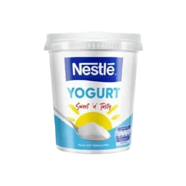 Nestle Yogurt Sweet &amp; Tasty Plain 400g