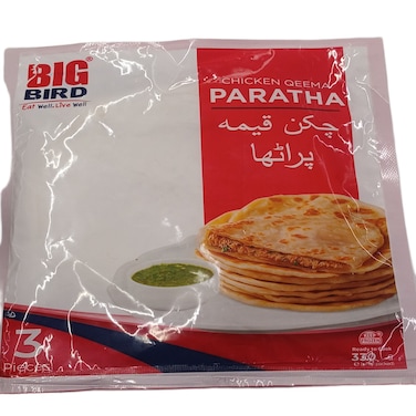 Big Bird Chicken Qeema Paratha 330g (Pack Of 3)