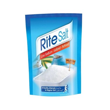 Rite Salt White Pouch 800g