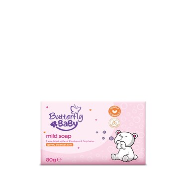 Butterfly Baby Mild Soap 80g