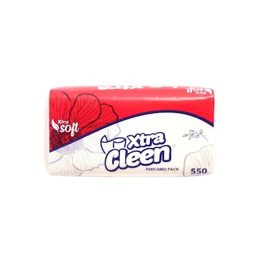 XTRA Cleen Soft Pack Tissue Perfumed 550 Sheets