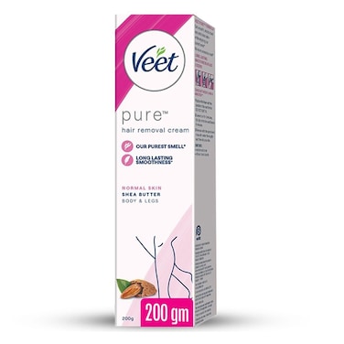 Veet Pure Shea Butter Normal Skin Hair Removal Cream 200g