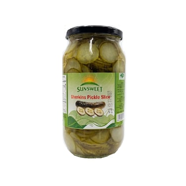 Sunsweet Gherkins Pickle Slice 985g