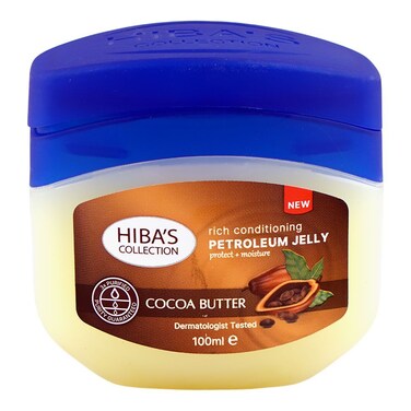 Hiba's Collection Cocoa Butter Rich Conditioning Petroleum Jelly 100ml