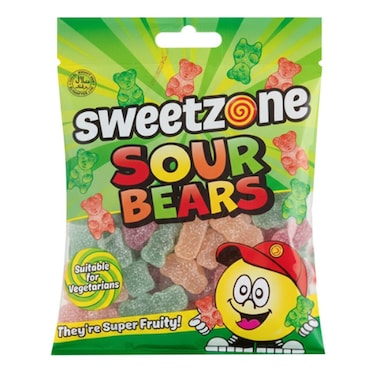 Sweetzone Sour Bears 90g
