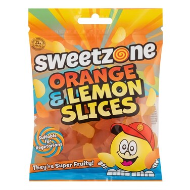 Sweetzone Orange &amp; Lemon Slices Jelly 90g