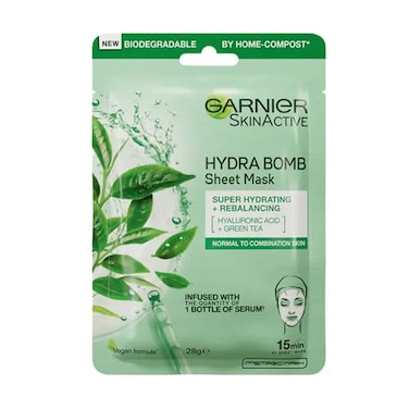 Skin Naturals Garnier Mask Hydra Bomb Green 28g