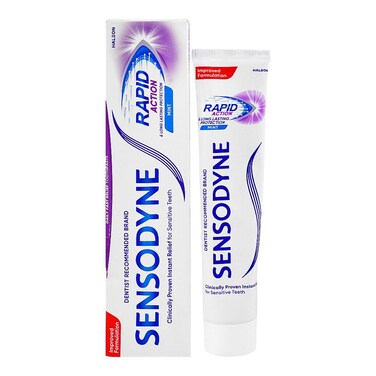 Sensodyne Rapid Action Mint Toothpaste 70g
