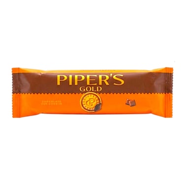 Piper's Gold Chocolate Cup Cookies Half Roll 43.8g