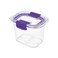 Home &amp; Table Transparent Storage Box ST60 600ml (Assorted Colors)