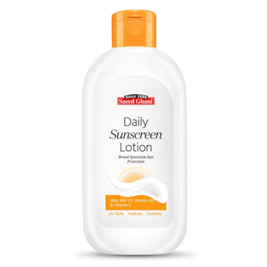 Saeed Ghani SPF 15 Daily Sunscreen Lotion 200ml