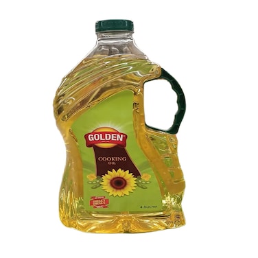 Golden Cooking Oil Bottle 4.5lt