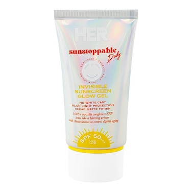 Her Beauty Sunstoppable Daily Invisible Sunscreen Glow Gel, SPF50+++ 50g