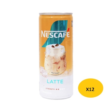 Nescafe Ready To Drink Latte 220ml (Pack Of 12)