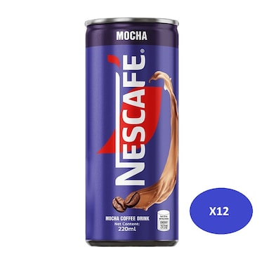 Nescafe Ready To Drink Mocha 220ml (Pack Of 12)