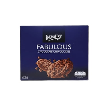 Innovative Fabulous Chocolate Chip Cookies 26g (Pack Of 10)