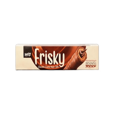 Innovative Frisky Roll Chocolate Coated Wafer 28g