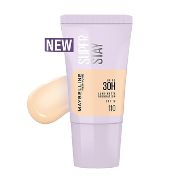 Maybelline New York Super Stay&nbsp;SPF-16 30H Lumi-matte&nbsp;Liquid Foundation (No. 110) 18ml
