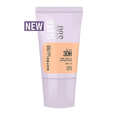 Maybelline New York Super Stay&nbsp;SPF-16 30H Lumi-matte&nbsp;Liquid Foundation (No. 120) 18ml