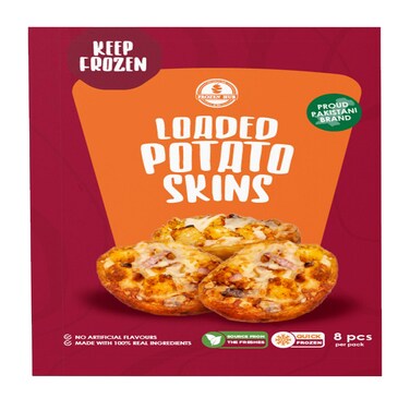 Frozen Hub Loaded Potato Skins 8Pc