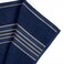 M Home Bath Towel Goldline Navy