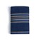 M Home Bath Towel Goldline Navy