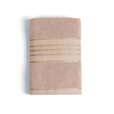 M Home Bath Towel Goldline Beige