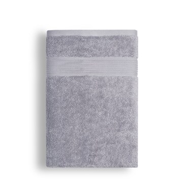 M Home Bath Towel Luxury 650 GSM Silver