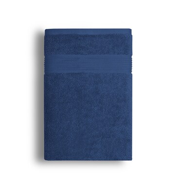 M Home Bath Sheet Towel Luxury 650 GSM Navy