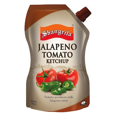 Shangrila Jalapeno Tomato Ketchup Smart Pack 400g