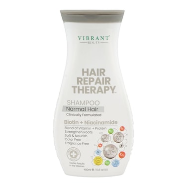 Vibrant Beauty Hair Repair Therapy Biotin + Niacinamide Normal Hair Shampoo 400ml