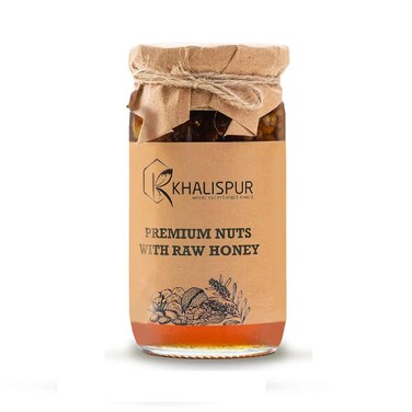 Khalispur Premium Nuts with Raw Honey 400g