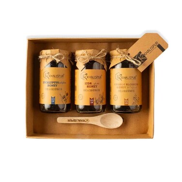 Khalispur Trio Gift Box Raw Honey 1 1200g