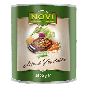 Novi Mix Vegetable Tin 400g