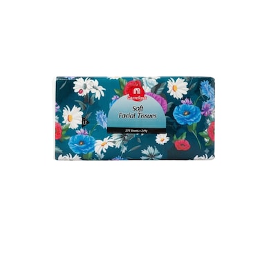 M-Logo Soft Pack Tissue 275 Sheets 2 Ply