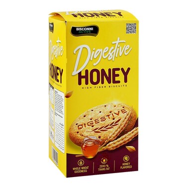 Bisconni Digestive Honey High Fiber Biscuits 270g