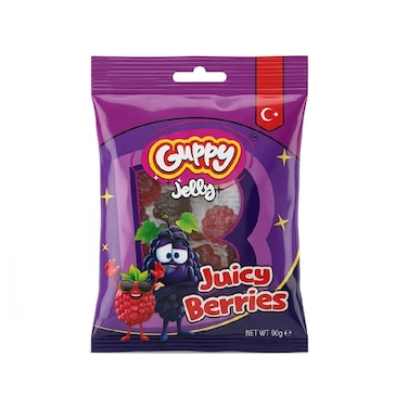 Bingo Guppy Jelly Juicy Berries 80g