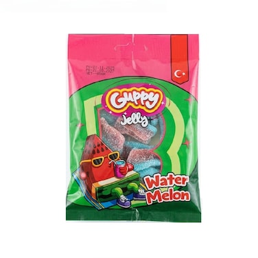 Bingo Guppy Jelly Water Melon 80g