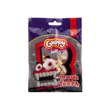 Bingo Guppy Jelly Dracula Teeth 80g