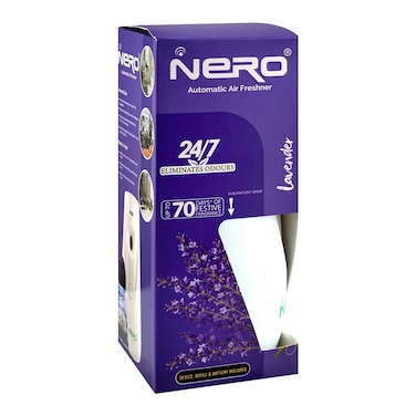 Nero Automatic Air Freshener Machine &amp; Lavender Refil 250ml