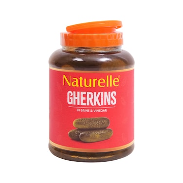 Naturelle Gherkins Whole In Brine &amp; Vinegar 1150g