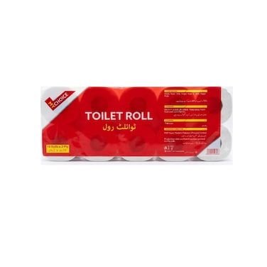 My Choice White Toilet Roll (Pack Of 10)