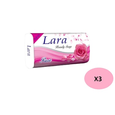 Lara Rose Beauty Soap Trio Pack 135g