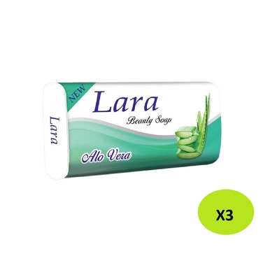Lara Alovera Beauty Soap Trio Pack 135g