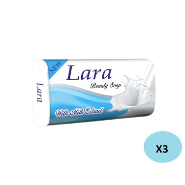 Lara Deluxe Beauty Soap Trio Pack 135g