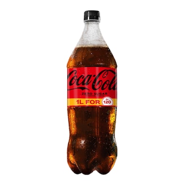 Coca Cola Zero Bottle 1Ltr