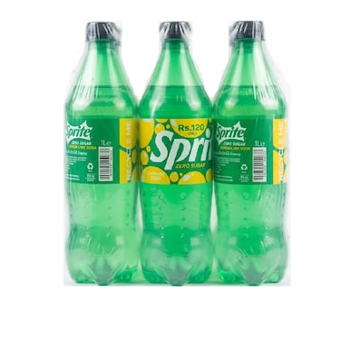 Sprite Zero 1Ltr (Pack Of 6)
