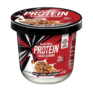 Nutrilov Protein Granola Cup Chocolate Almond 50g